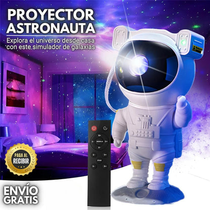 Astronauta Proyector De Galaxias Grande  🌌 | BanurTec™
