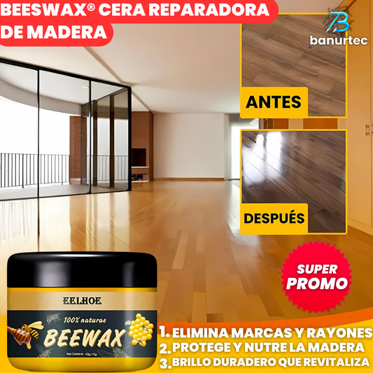 BEEWAX® Cera Reparadora de Madera