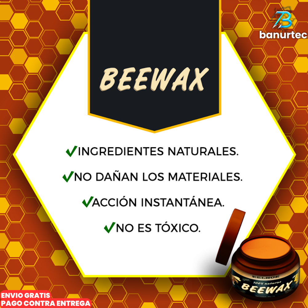 BEEWAX® Cera Reparadora de Madera