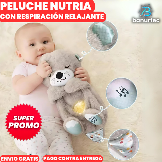 Peluche Nutria Anti- Estrés Con Efecto Tranquilizante