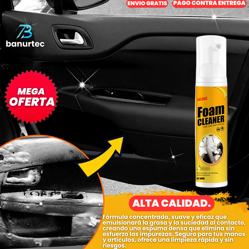 Oferta Especial 2x1: Foam Cleaner® - Espuma Limpiadora Profesional Multiusos