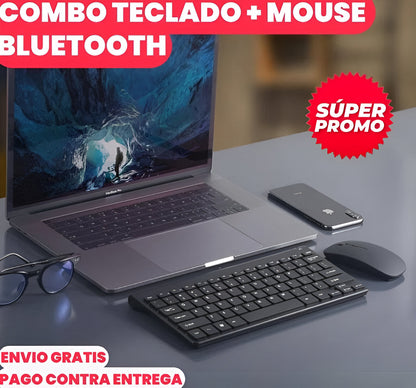 Combo Teclado Y Mouse Bluetooth Pro | BanurTec™