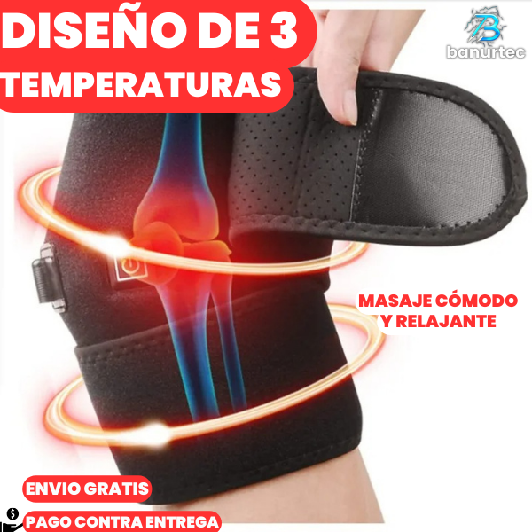 Rodillera Térmica De Calor Ajustable ThermoFlex™