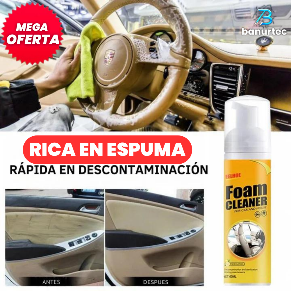 Oferta Especial 2x1: Foam Cleaner® - Espuma Limpiadora Profesional Multiusos