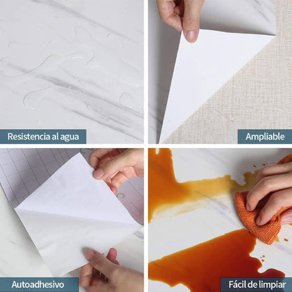 PROMO 2X1 PAPEL ADHESIVO DE MARMOL PREMIUM