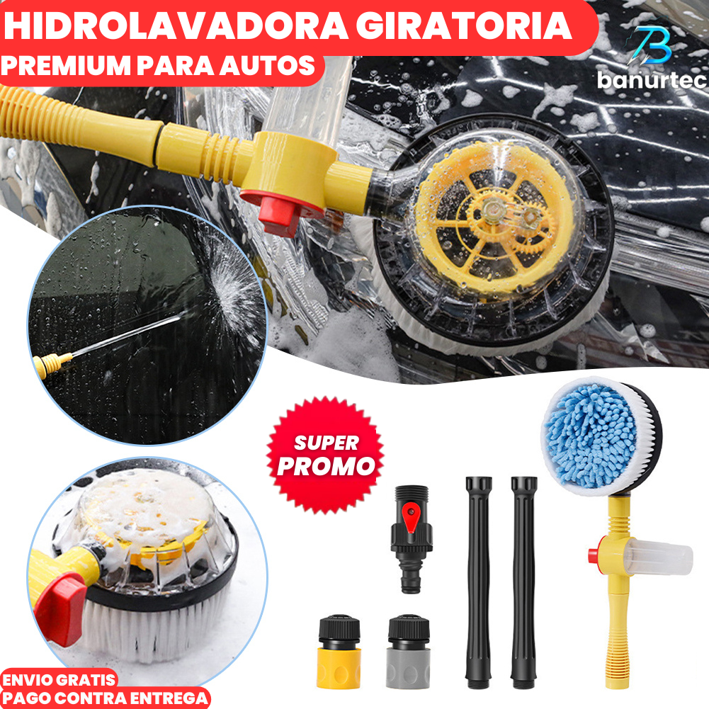 Hidrolavadora Giratoria Premium para Autos