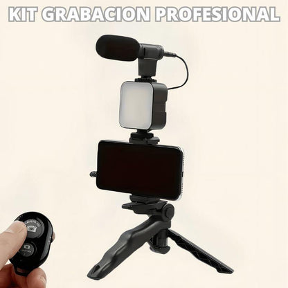 Kit De Grabación Profesional Para Creadores | BanurTec™ - banurtec