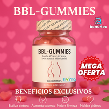Cargar imagen en el visor de la galería, Bbl Gummies™ – Gomitas de Aguaje, Ácido Folico Y Fenogreco Aumenta Volumen de Forma Natural
