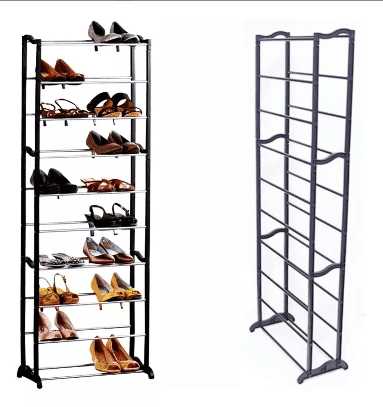 ORGANIZADOR DE ZAPATOS 10 NIVELES METÁLICO 🥇 - banurtec